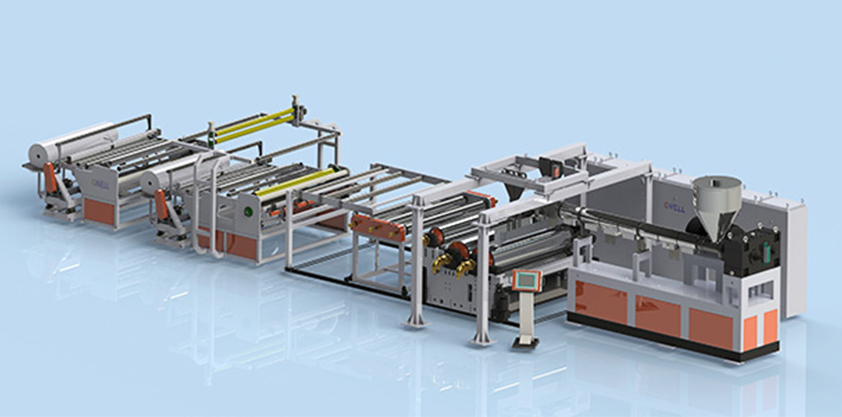 POE聚烯烴太陽能膠膜生產(chǎn)線